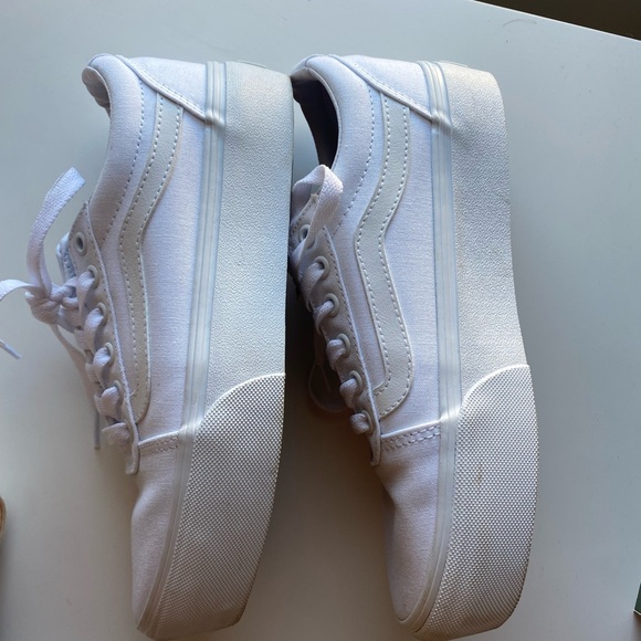 Platform Vans - Size 8 Women’s - Picture 2 of 7